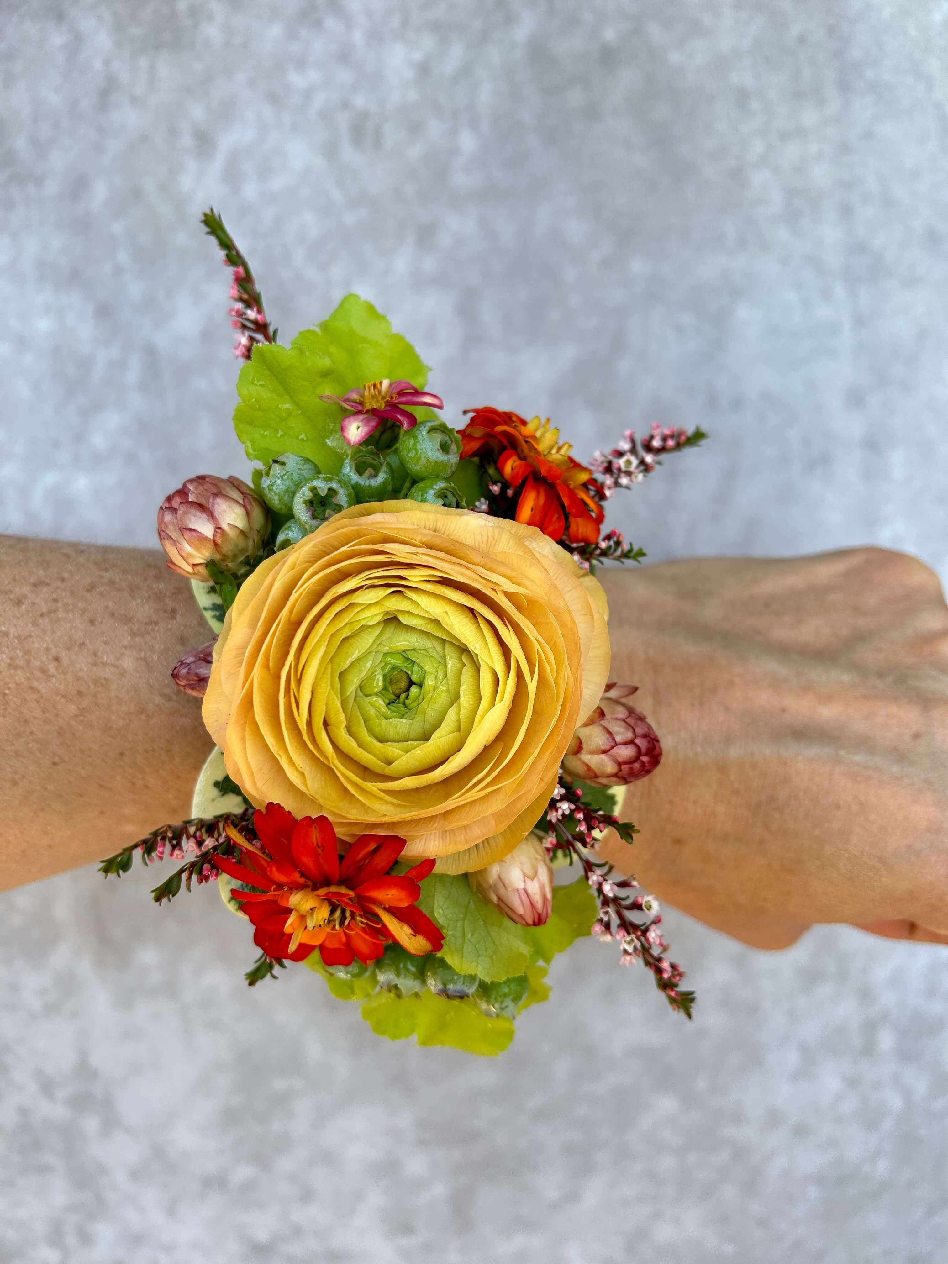 Corsages – Petals to the Metal Floral